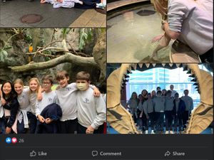 Field Trip to National Aquarium- FB Post